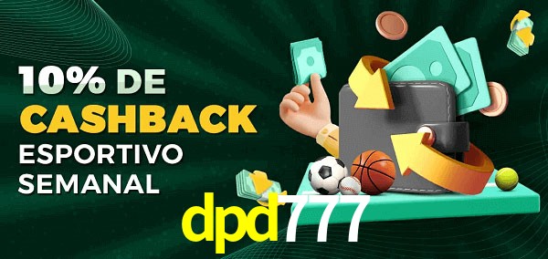 10% de bônus de cashback na dpd777